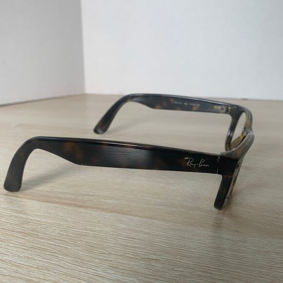 Ray-Ban RB2132 New Wayfarer 902 Sunglasses Tortoise Frames Only 52-18 Italy - Picture 8 of 8